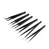 6pcs Stainless Steel Tweezer Set Maintenance Repair Tool Kit Model Making Tool Hand Tool Set view 1