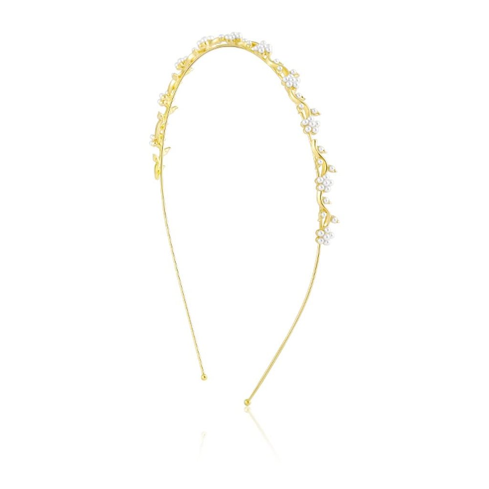 SIDUFHAOPKLL Little Flower Sweet Pearl Hair Bundle Hair Hoop Hoop Headwear Hair Accessories