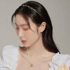 SIDUFHAOPKLL Little Flower Sweet Pearl Hair Bundle Hair Hoop Hoop Headwear Hair Accessories view 4