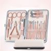 18-Piece Stainless Steel Manicure Pedicure Set  Nail Clippers, Scissors, Grooming Kit with Travel Case for Men & Women view 1