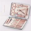 18-Piece Stainless Steel Manicure Pedicure Set  Nail Clippers, Scissors, Grooming Kit with Travel Case for Men & Women view 4