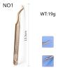 8 Kinds Eyelash Extension Tweezers for Classic Lashes Russian Volume Eyelashes Accept Make(E) view 2