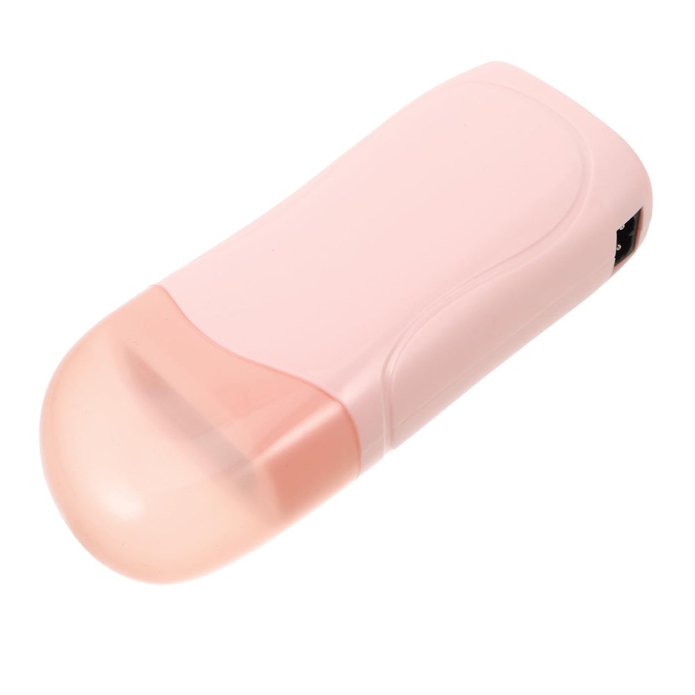 FRCOLOR Mini Wax Warmer for Hair Removal Portable Wax Heater with Ergonomic Handle for Women Body Face Eyebrow
