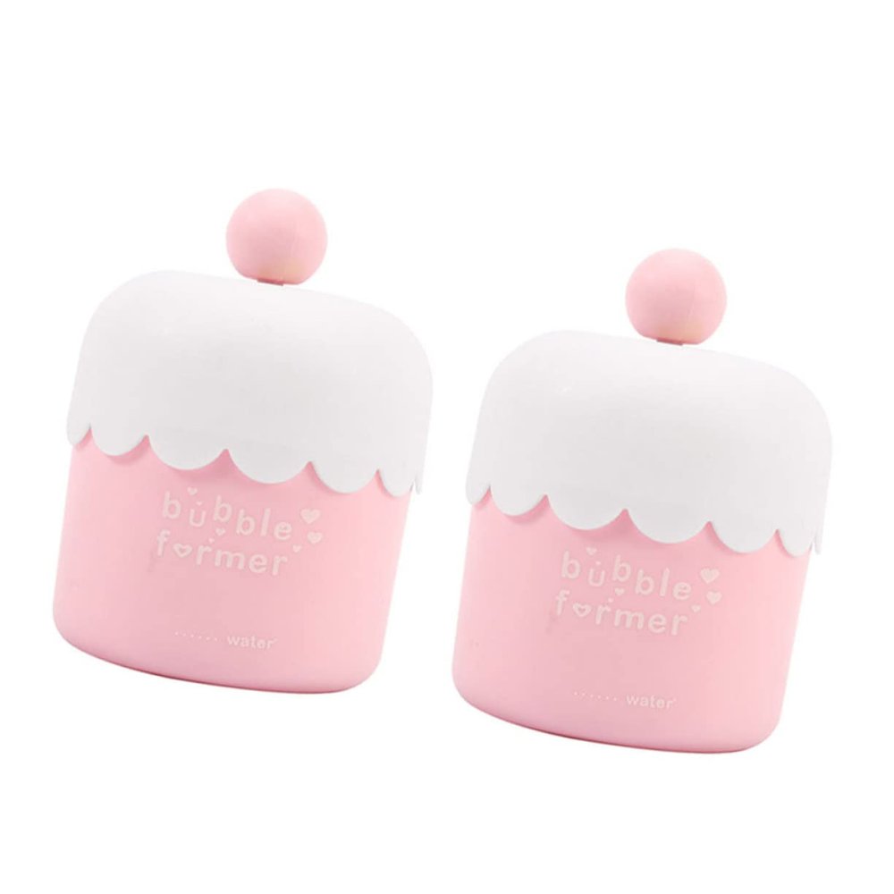 2Pcs Portable Maker for Cleansing Chic Bubble Former Tool for Cleaning Durable Foams Maker Cups for Face Wash Routine