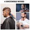 KEXIAO Multifunctional Electric Shaver Grooming Device Nose Hair Shaver Electric Shaving Tool Suitable for Wet and Dry Use view 3
