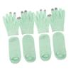 FRCOLOR 2pairs Hydrating Gloves Touchscreen Merino Touch Screen Gloves Moisturizing Socks for Dry Hands Overnight Treatment view 1