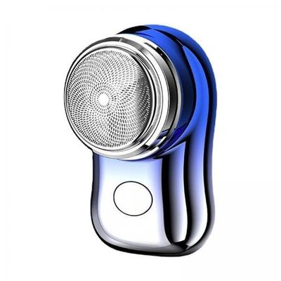 5X Mini Electric Precision Trimmer Beard Shaving Machine Compact Beard Trimmer Face Hair Removal for Camping Travel USB Charging