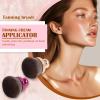 2pcs Extra Large Body Makeup Brush For Self Tanner, Self Tan Back Applicator, Wide-headed Kabuki Brush, Oval Face Leg Makeup Brushs, Width Self Tanning Blend Applicator view 3