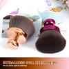 2pcs Extra Large Body Makeup Brush For Self Tanner, Self Tan Back Applicator, Wide-headed Kabuki Brush, Oval Face Leg Makeup Brushs, Width Self Tanning Blend Applicator view 4