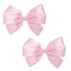 2pcs Pink Hair Bows for Women & Girl, 4.5in Hair Bowknots Barrettes with Alligator Clips Exquisite Hairstyle Accessory for Toddler Kids Teens view 1