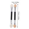 SAFIGLE 30pcs Professional Makeup Eye Shadow Brush Kit Double-ended Latex Eye Shadow Sticks Blending Brush Powder Eyeshadow Applicator Eyeshadow Makeup Accessories Lightweight and Portable view 2