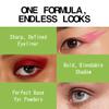 aboutface Matte Fluid Eye Paint Vertigo Flowers  High-Pigment Liquid Eyeshadow, Long-Lasting, No-Budge Matte Finish, Vegan & Cruelty-Free (Bright Green) view 4