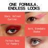 aboutface Matte Fluid Eye Paint Spectre  High-Pigment Liquid Eyeshadow, Long-Lasting, No-Budge Matte Finish, Vegan & Cruelty-Free (Bright Red/Orange) view 4