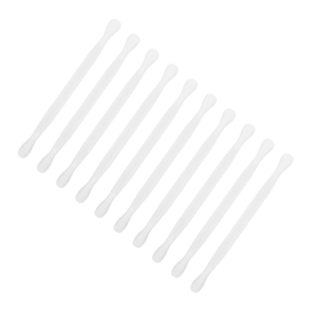ARTSEWPLY 10 Pcs Dual-Head Cuticle Pusher Tool Set for Nail Care Plastic Cuticle Remover and Trimmer for Manicure and Pedicure Nail Art Supplies Gel Polish Remover