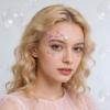 140 pcs Pink Mermaid Face Gems - Glitter Shells Face Rhinestones for Women Girls- Pearls Mermaid Tail Shell Bead Design Self-Adhesive Jewelry for Face Hair Nail Body Party Makeup Decoration view 4