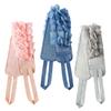 ARTSEWPLY 3pcs Back Shower Scrubber Exfoliating Bath Tool Double-Sided Bathing Accessory Long Handle Portable Bathing Strips view 1