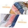 ARTSEWPLY 3pcs Back Shower Scrubber Exfoliating Bath Tool Double-Sided Bathing Accessory Long Handle Portable Bathing Strips view 3