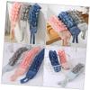 ARTSEWPLY 3pcs Back Shower Scrubber Exfoliating Bath Tool Double-Sided Bathing Accessory Long Handle Portable Bathing Strips view 4