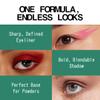 about-face Matte Fluid Eye Paint Crocodile Rock  High-Pigment Liquid Eyeshadow, Long-Lasting, No-Budge Matte Finish, Vegan & Cruelty-Free (Intense Teal) view 4