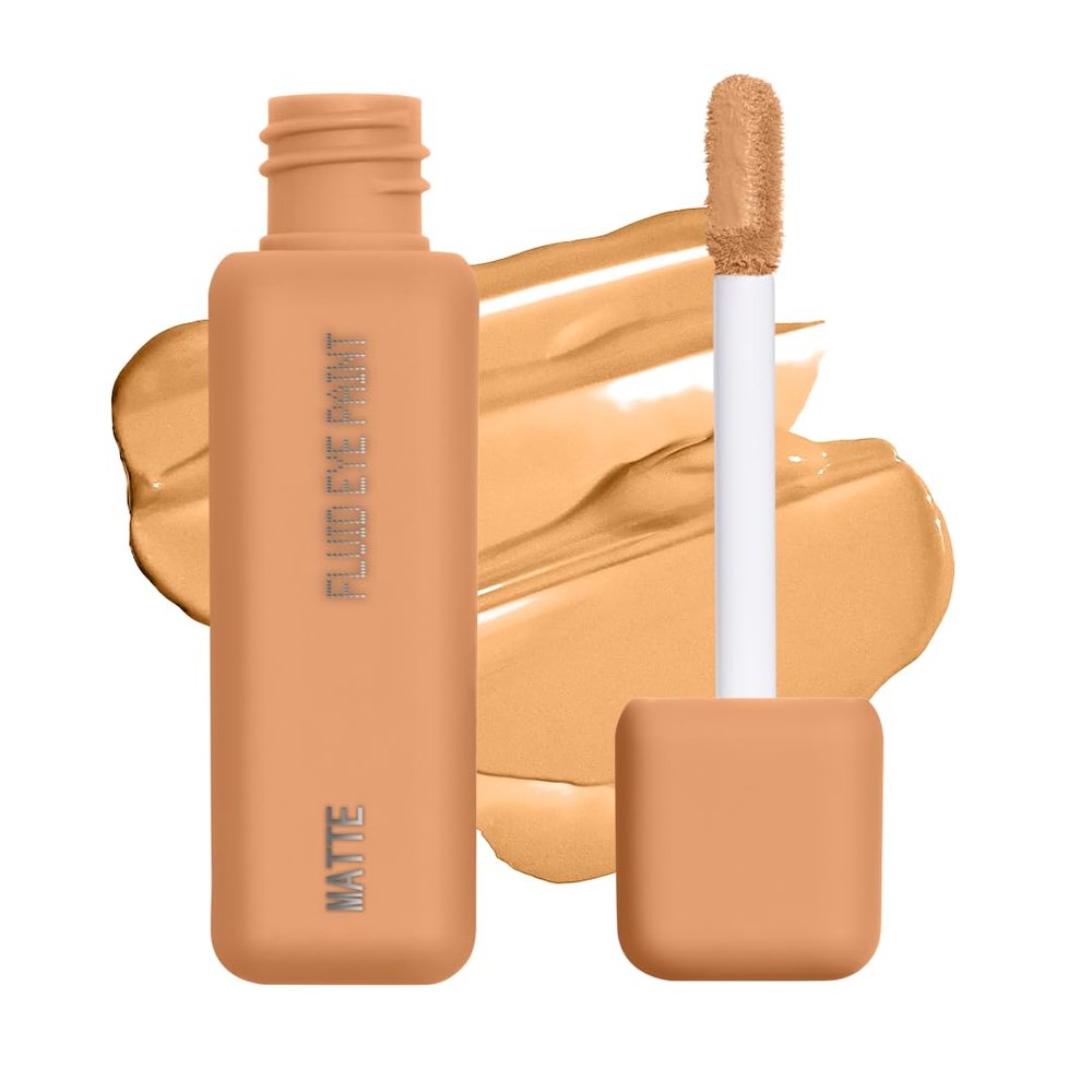 aboutface Matte Fluid Eye Paint Light Transcending  High-Pigment Liquid Eyeshadow, Long-Lasting, No-Budge Matte Finish, Vegan & Cruelty-Free (Creamsicle Orange)