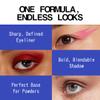 about-face Matte Fluid Eye Paint No Queens Blues High-Pigment Liquid Eyeshadow, Long-Lasting, No-Budge Matte Finish, Vegan & Cruelty-Free (Primary Blue) view 4