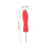 Ipetboom 10pcs Ergonomic Handle Glue Bottle Opening Needle Nozzle Piercing Needles for Lash Glue view 2