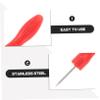 Ipetboom 10pcs Ergonomic Handle Glue Bottle Opening Needle Nozzle Piercing Needles for Lash Glue view 4
