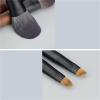 12 Pcs Mini Makeup Brush Set - Soft Fibre Hair Eyeshadow & Contour Brushes with Wooden Handle and Aluminum Ferrule(B) view 4