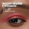 aboutface Fractal Glitter Eye Paint Cherie  Smudge-Proof, Long-Lasting Liquid Eyeshadow  Intense Sparkle with Mousse Texture  Vegan, Cruelty-Free  0.13 oz (Hot Pink Red) view 3