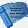 aboutface Fractal Glitter Eye Paint Above Santorini  Smudge-Proof, Long-Lasting Liquid Eyeshadow  Intense Sparkle with Mousse Texture  Vegan, Cruelty-Free  0.13oz (Sapphire) view 4