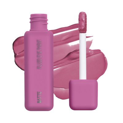 about-face Matte Fluid Eye Paint Dionysus  High-Pigment Liquid Eyeshadow, Long-Lasting, No-Budge Matte Finish, Vegan & Cruelty-Free (Soft Orchid)