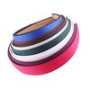 Healeved 10pcs Wide Band Hair Hoops Bow Headbands for Women Girls Glow Party Accessories Simple Solid Bell Headdress Headband Hair Bows view 1