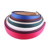 Healeved 10pcs Wide Band Hair Hoops Bow Headbands for Women Girls Glow Party Accessories Simple Solid Bell Headdress Headband Hair Bows view 2