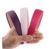 Healeved 10pcs Wide Band Hair Hoops Bow Headbands for Women Girls Glow Party Accessories Simple Solid Bell Headdress Headband Hair Bows view 4