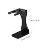 CTIRCHIU Acrylic Shaving Brush Holder Stand for Safety Razors Beard Brush Support Non-Slip Base for Mens Grooming and Shaving Accessories view 4