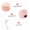Beaupretty Waxing Heater Kit for Women Professional Wax Warmer Machine Portable Roller Wax Heater for Hair Removal Fast Heating Ergonomic Design Pink Us Plug view 3