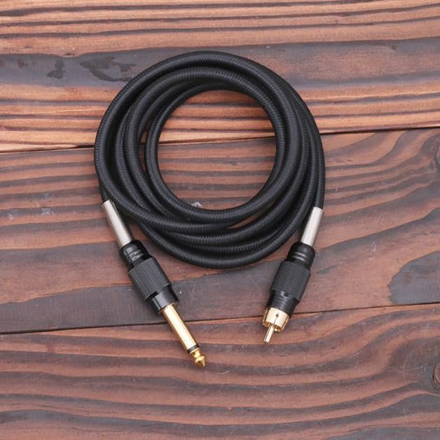 1.8m RCA Power Cord Tattoo Machine Cable Clip Cord Hook Line Conversion Kit