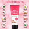Hair Removal Cream For Men, Removes Unwanted Hair in Just 5 Minutes For Women view 3