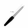 2 PCS Double Side Metal Manicure/Pedicure Nail File with Black Handle view 2