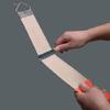 Canvas Leather Sharpening Strop For Barber Open Straight Sharp Razor Shave TOP view 2
