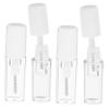 FRCOLOR Mini Eyebrow Setting Gel 4pcs Sweat-Proof Brow Fixing Liquid for Women Gel Brush for Salon Makeup and Everyday Use view 1
