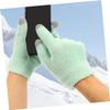 Beaupretty 2pairs Touch Screen Gloves Hand Moisturizing Merino Warm Winter Gloves for Women Bulk Pack Fingerless Design view 4
