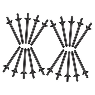 SKISUNO 20pcs Nose Hair Wax Sticks Hair Removal Wax Applicators for Eyebrows Nose