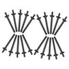 SKISUNO 20pcs Nose Hair Wax Sticks Hair Removal Wax Applicators for Eyebrows Nose view 1