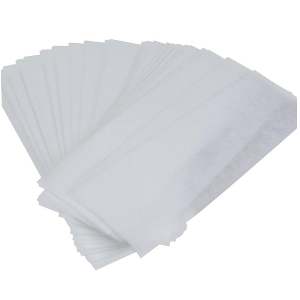 1set Thickened Nonwoven Facial Hair Removal Wax Strips Professional Depilating Paper for Smooth Skin for Home Salon Use Per Bag 80pcs