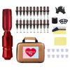 Rocket Tattoo Machine Set Professional Motor Tattoo Power Supply Interface Rotary Tattoo Machine Pen Kits(white-Dinosaur Doodle4) view 1