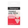 Neutrogena Triangle Acne Patches for Sensitive Skin, Small & Large Hydrocolloid Acne treatment Reduces the Look of Pimples & Blemishes in 6-8 Hours, Non-Medicated Patches, Two Sizes, 10 ct view 1