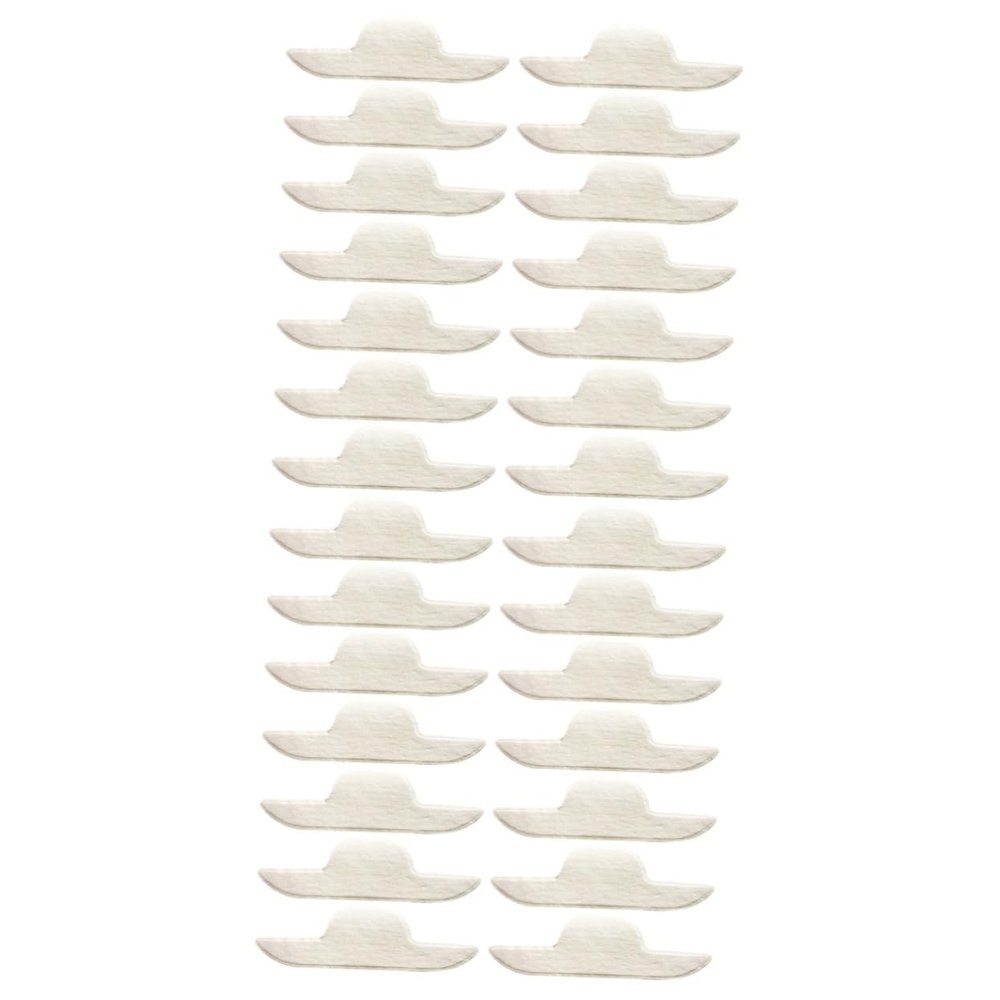 2sets 20pcs Disposable Sweat Pads Summer Cloth Stickers for and Sweat Absorption Breathable Skin Friendly Strong Adhesive for Comfort 20pcs*2