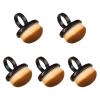 5 Units Nail Brush Set for Makeup and Dust Cleaning Black Professional Manicure Tools view 1