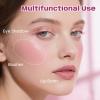 2 Pcs Gradient Blush for Cheeks - cream blush, Luxuriously Creamy & Blendable Color,Long-Lasting & Buildable Cheek Makeup in Crystal Clear Case for Natural Flush view 3